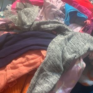 Surprise bundle of 10 pieces 18-24 months and 2t girl tops, bottoms and dresses